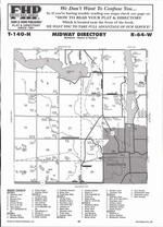 Midway Township, Jamestown, Pipestem Lake, Directory Map, Stutsman County 2007
